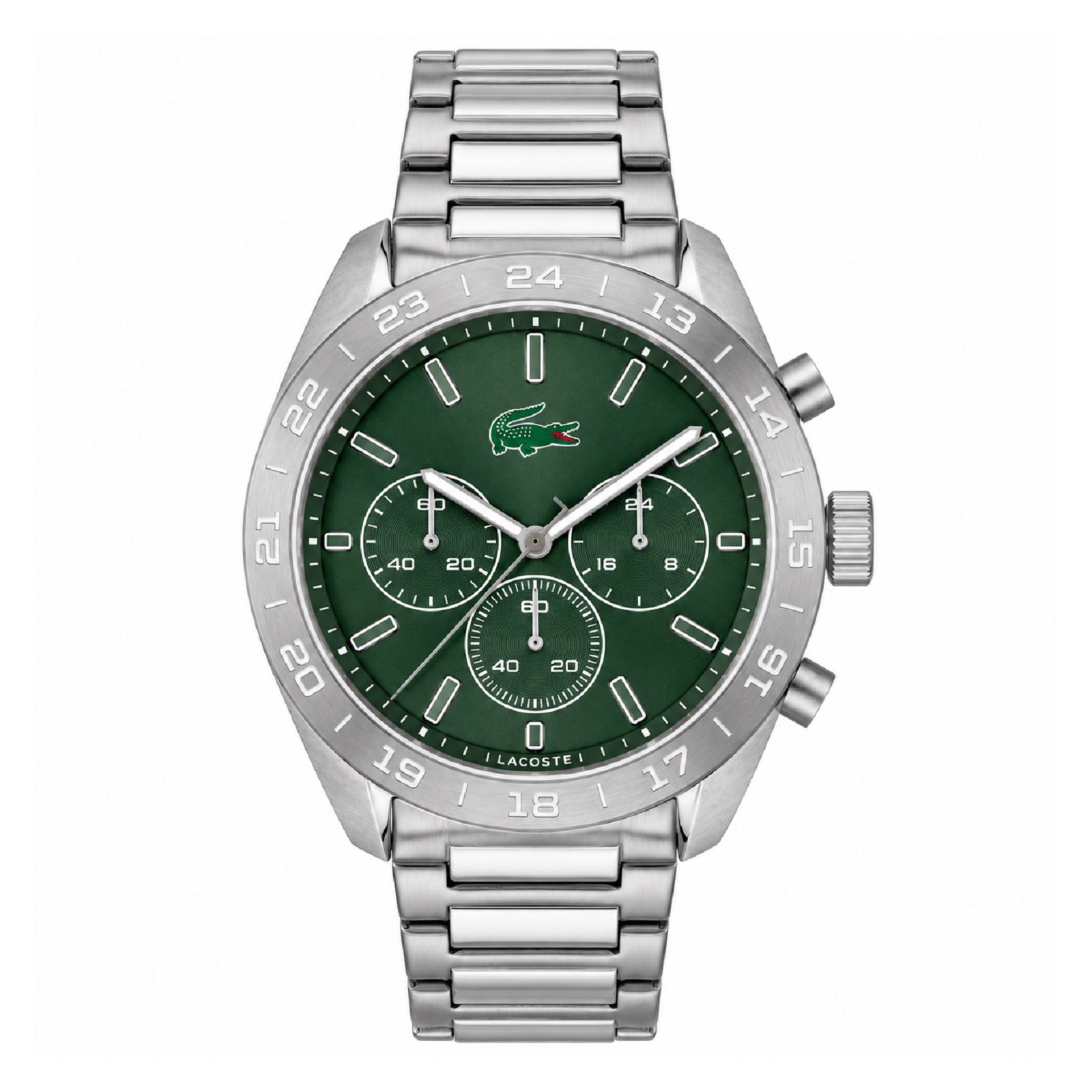 RELOJ LACOSTE SPORT 2011533 HOMBRE DE ACERO INOXIDABLE PLATEADO - 1