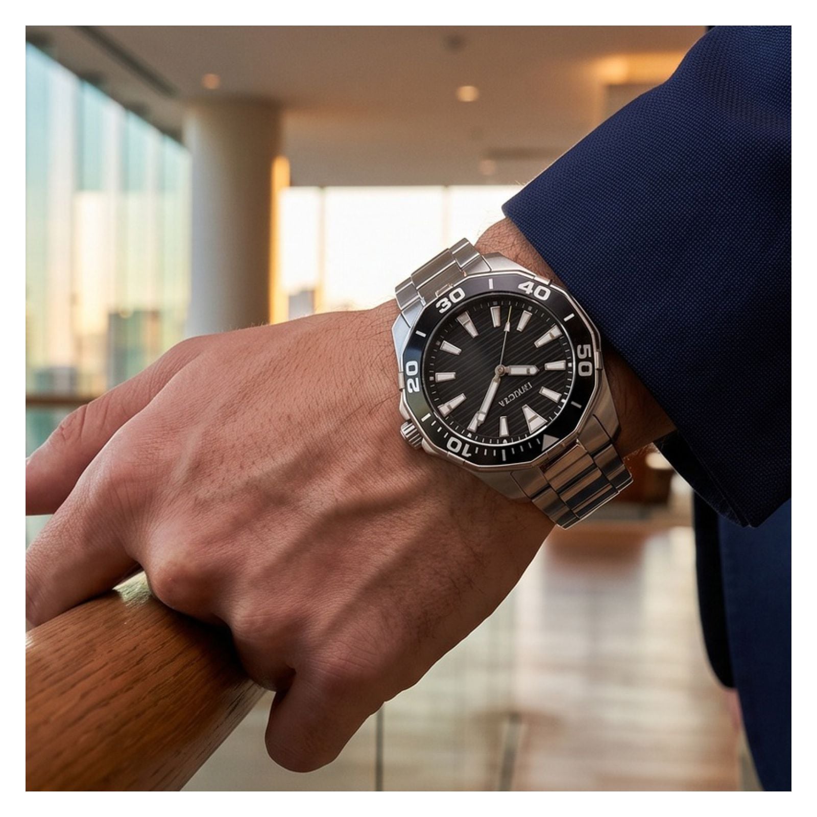 RELOJ INVICTA PRO DIVER 69242 HOMBRE DE ACERO INOXIDABLE PLATEADO - 3