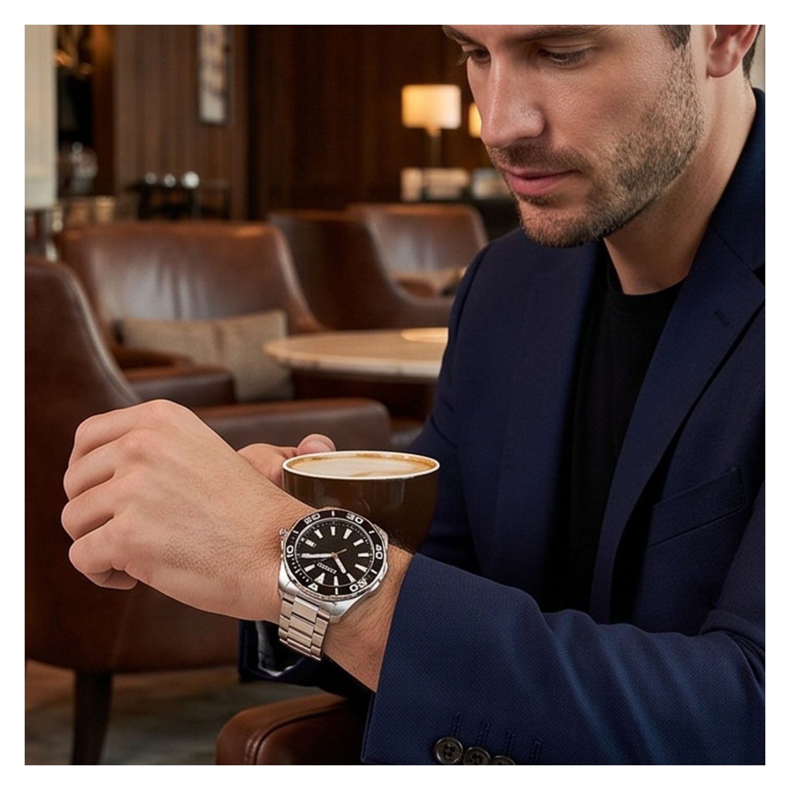 RELOJ INVICTA PRO DIVER 69242 HOMBRE DE ACERO INOXIDABLE PLATEADO - 4