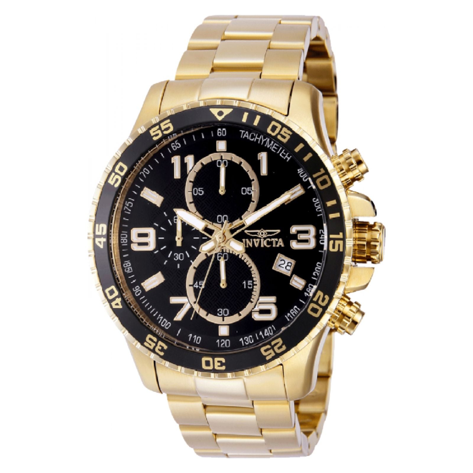 RELOJ INVICTA SPECIALTY 69816 UNISEX DE ACERO INOXIDABLE DORADO - 1