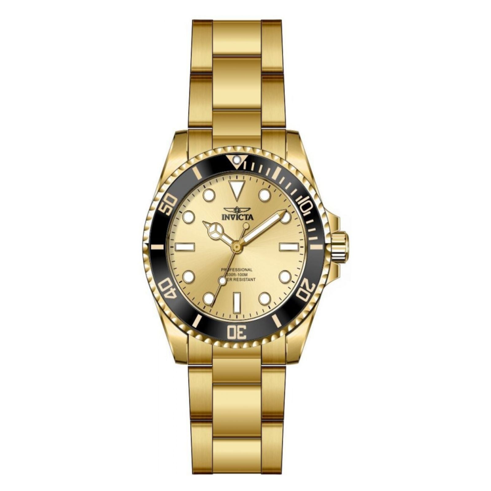 RELOJ INVICTA PRO DIVER 51007 MUJER DE ACERO INOXIDABLE DORADO - 1