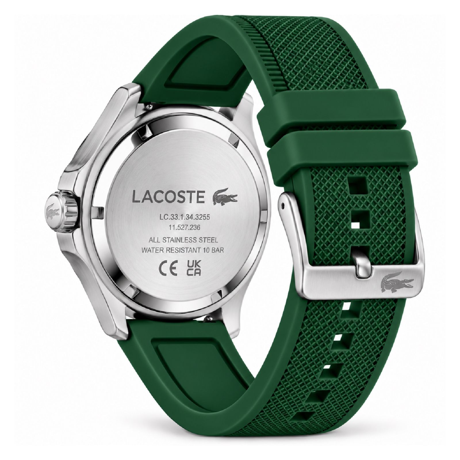 RELOJ LACOSTE SPORT 2011519 HOMBRE DE SILICONA VERDE - 4