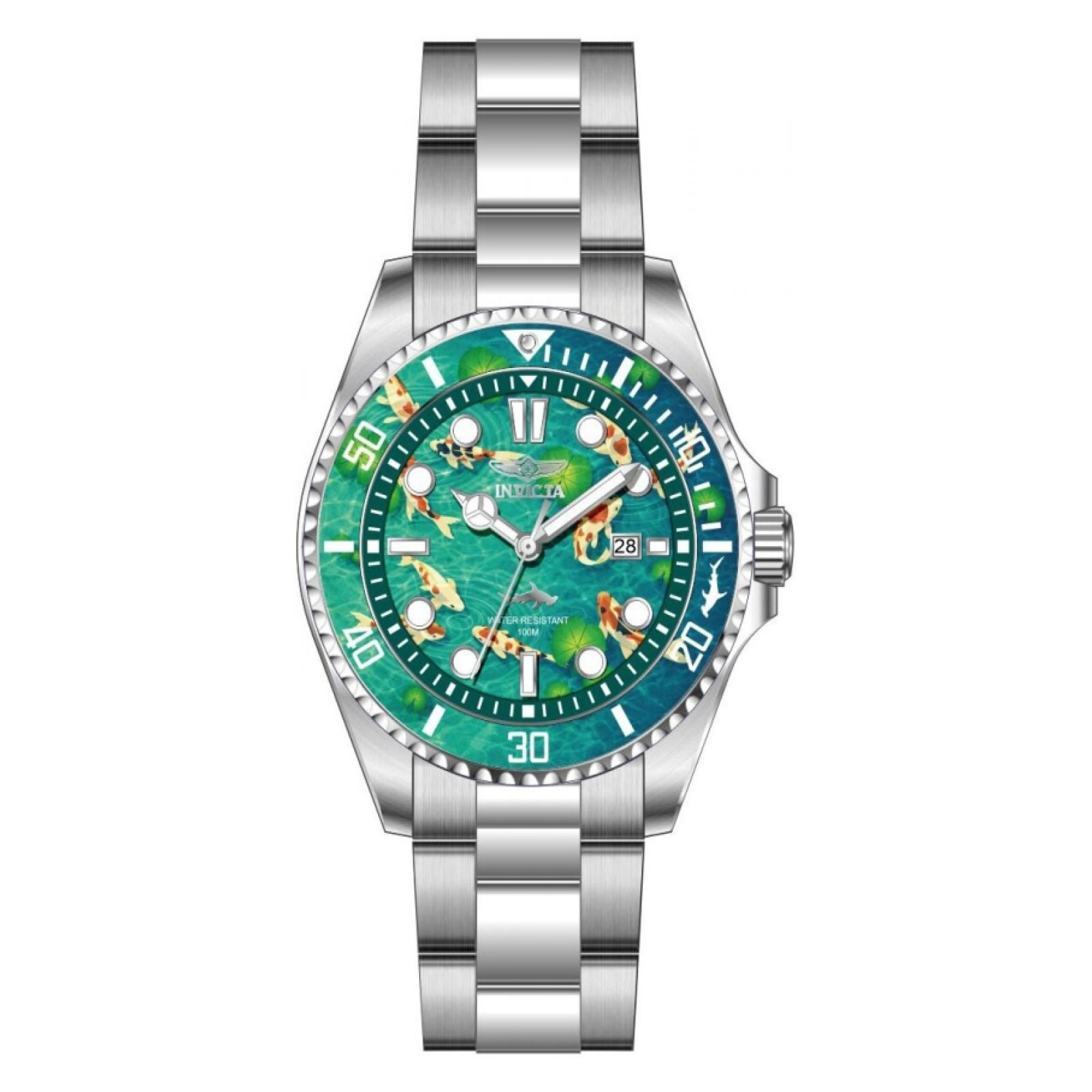 RELOJ INVICTA PRO DIVER 51053 UNISEX DE ACERO INOXIDABLE PLATEADO - 1