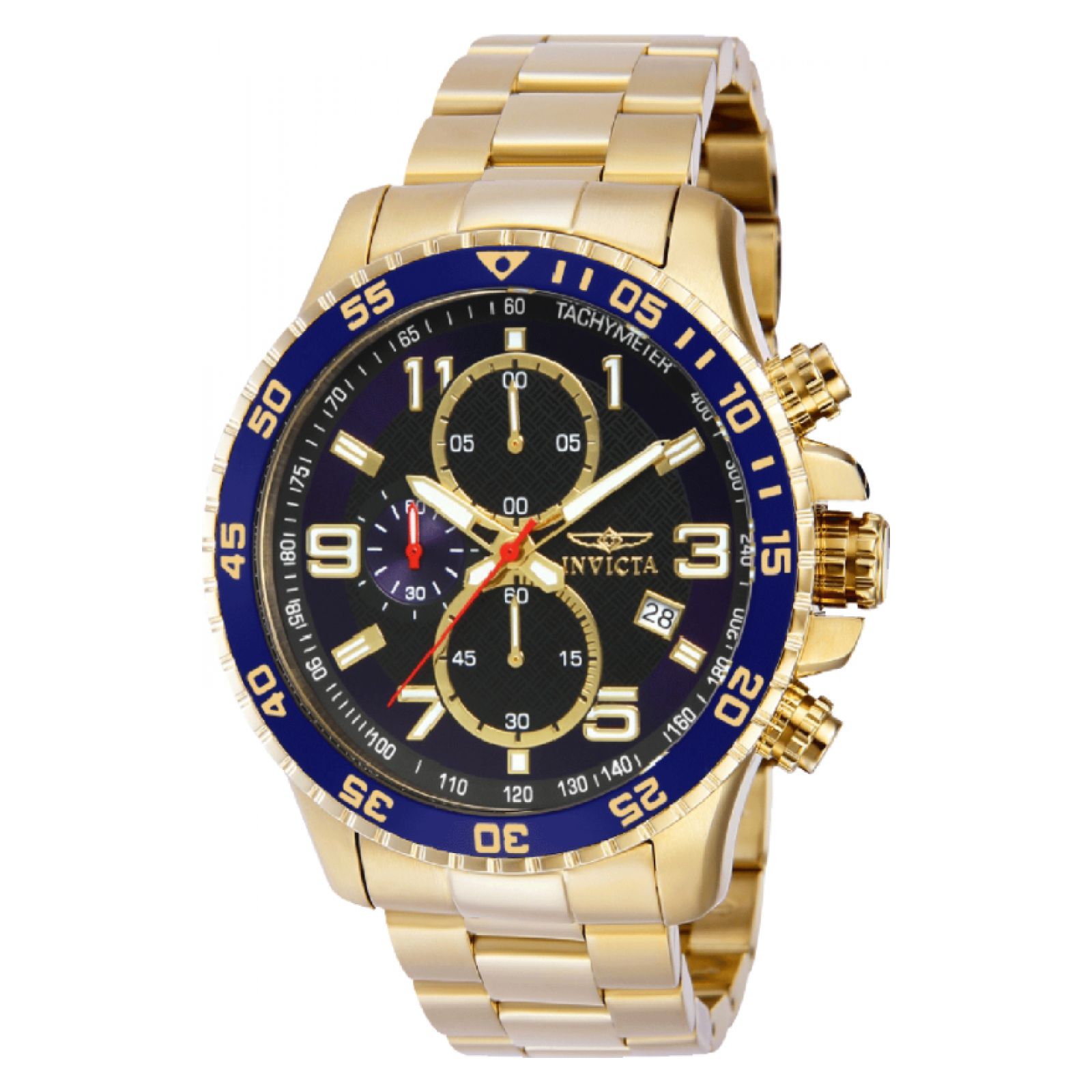 RELOJ INVICTA SPECIALTY 69807 HOMBRE DE ACERO INOXIDABLE DORADO - 1