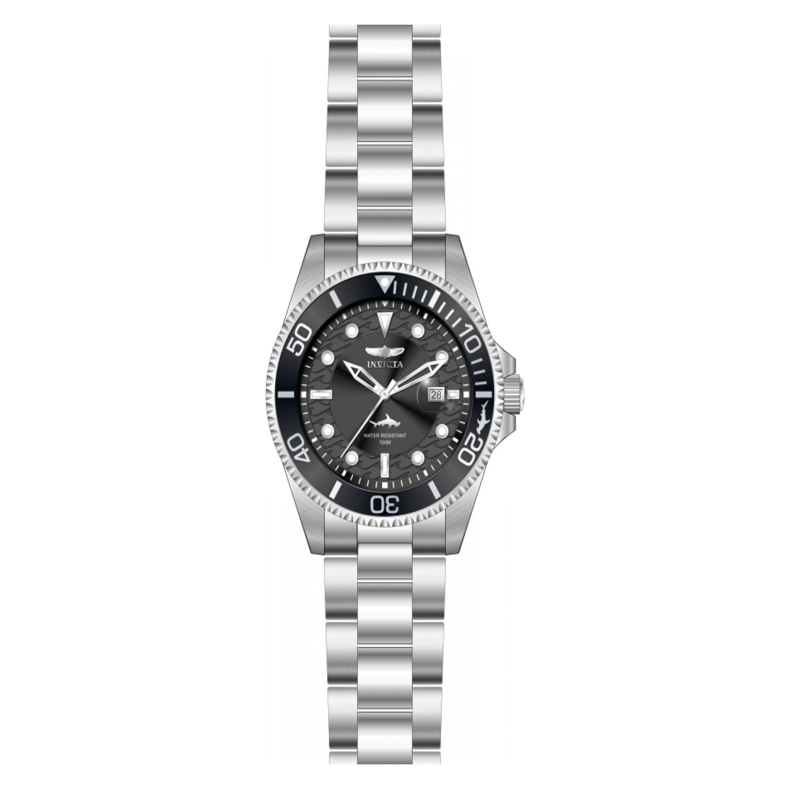 RELOJ INVICTA PRO DIVER 51662 UNISEX DE ACERO INOXIDABLE PLATEADO - 1