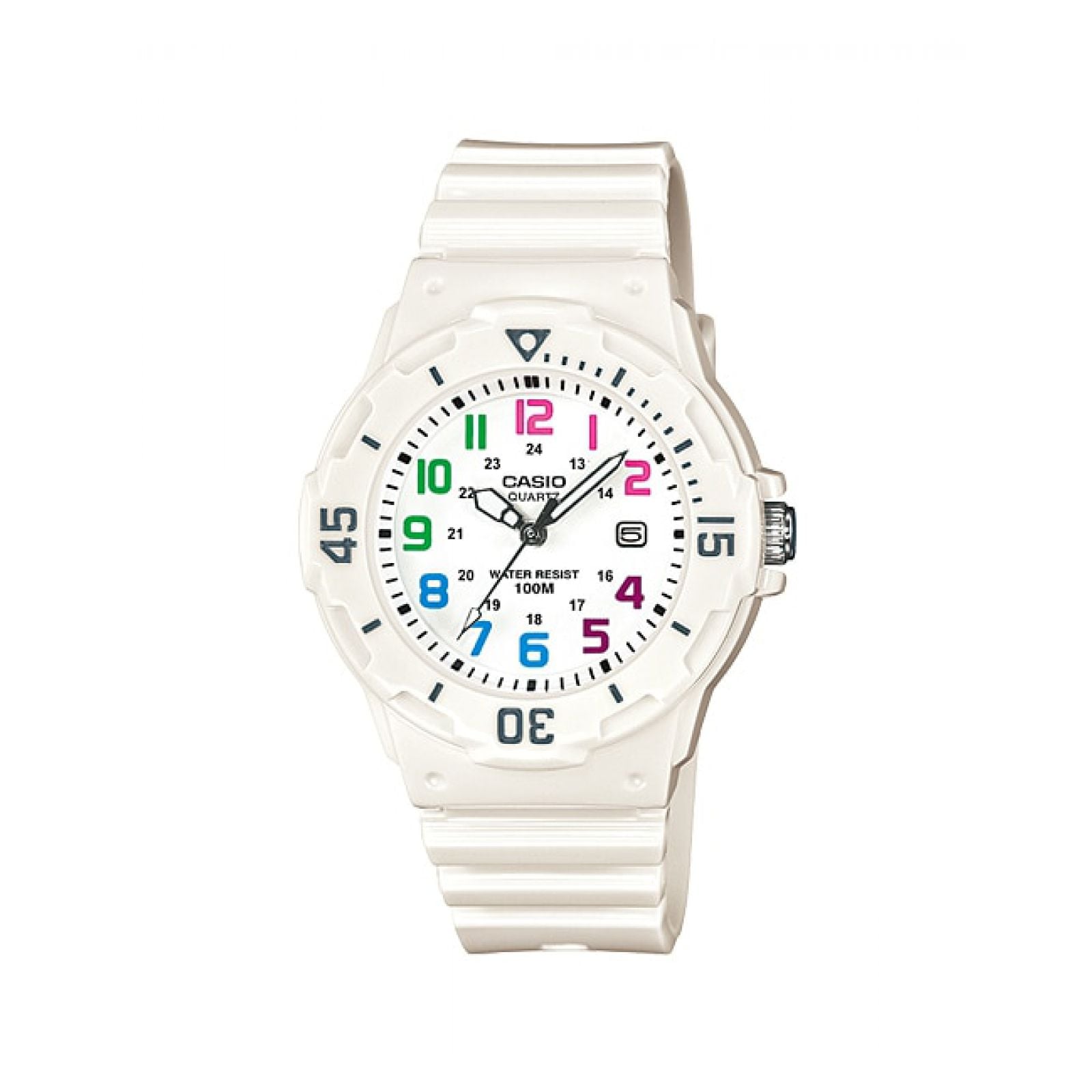 RELOJ CASIO LRW-200H-7BVDF MUJER DE RESINA BLANCO - 1