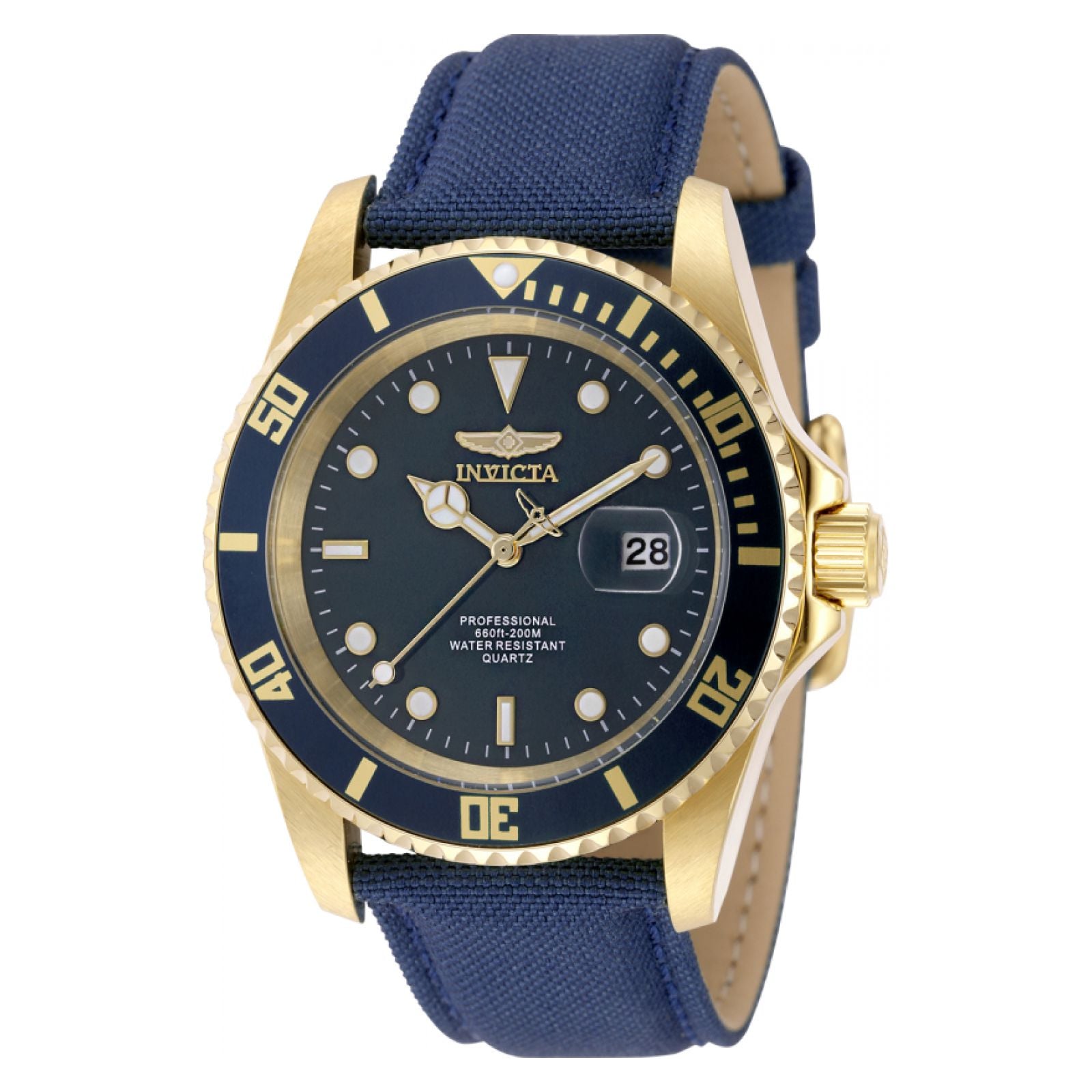 RELOJ INVICTA PRO DIVER 51147 UNISEX DE NYLON AZUL - 1