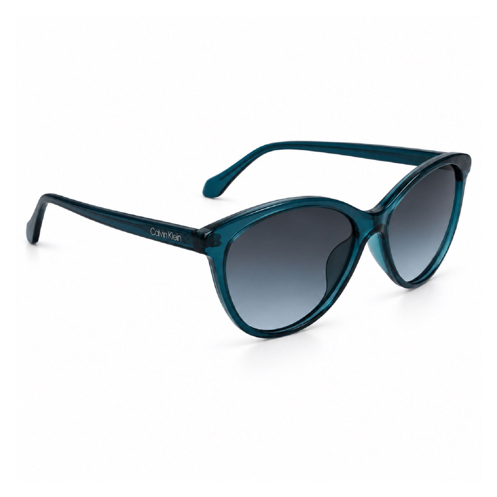 LENTES DE SOL CALVIN KLEIN CK19534SN-430 MUJER CON PROTECCIÓN UV COLOR AZUL - 3