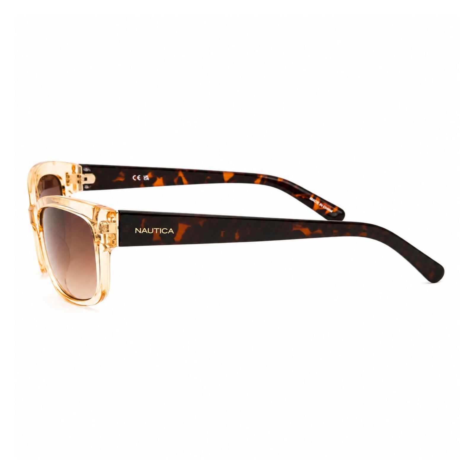 LENTES DE SOL NAUTICA N2223S-5516830 UNISEX CON PROTECCIÓN UV COLOR NARANJA OSCURO - 4