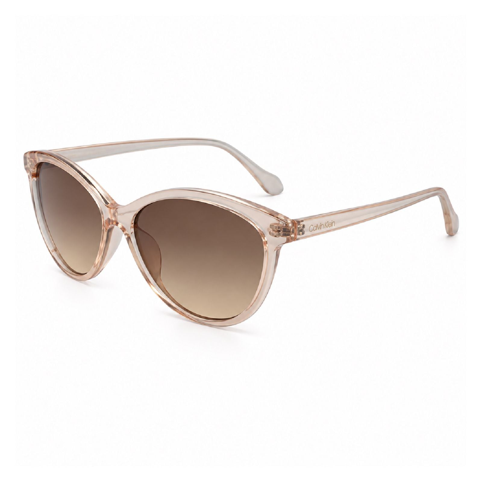 LENTES DE SOL CALVIN KLEIN CK19534SN-270 MUJER CON PROTECCIÓN UV COLOR BLANCO - 2
