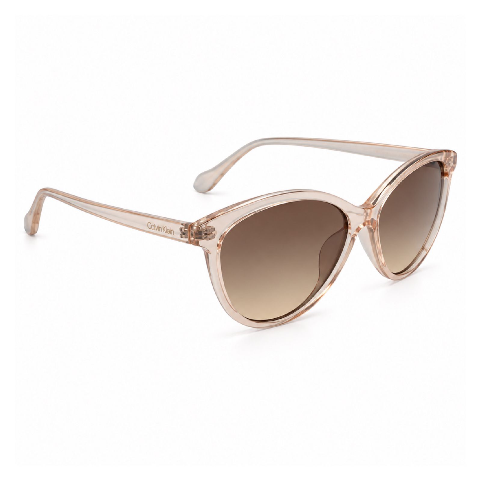 LENTES DE SOL CALVIN KLEIN CK19534SN-270 MUJER CON PROTECCIÓN UV COLOR BLANCO - 3