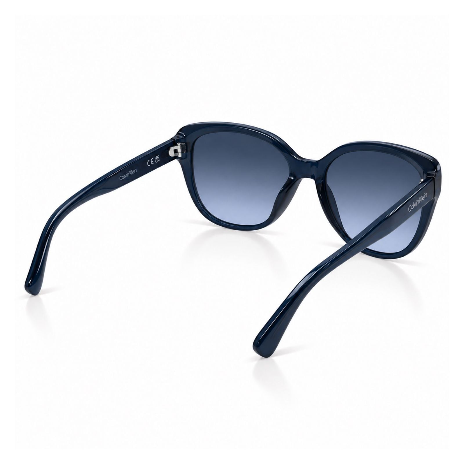 LENTES DE SOL CALVIN KLEIN CK20518SN-410 MUJER CON PROTECCIÓN UV COLOR AZUL - 4