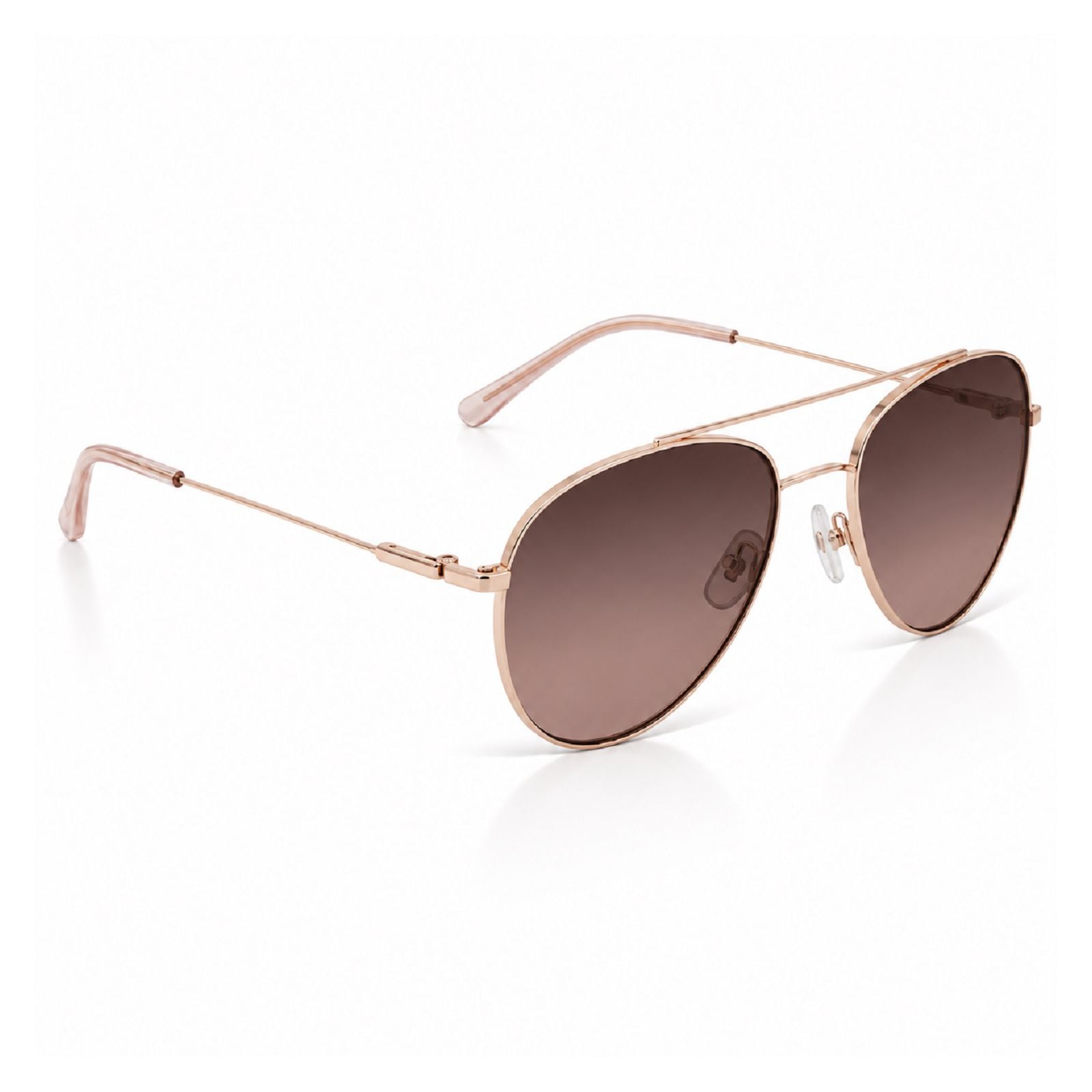 LENTES DE SOL CALVIN KLEIN CK20120SN-780 MUJER CON PROTECCIÓN UV COLOR DORADO - 3