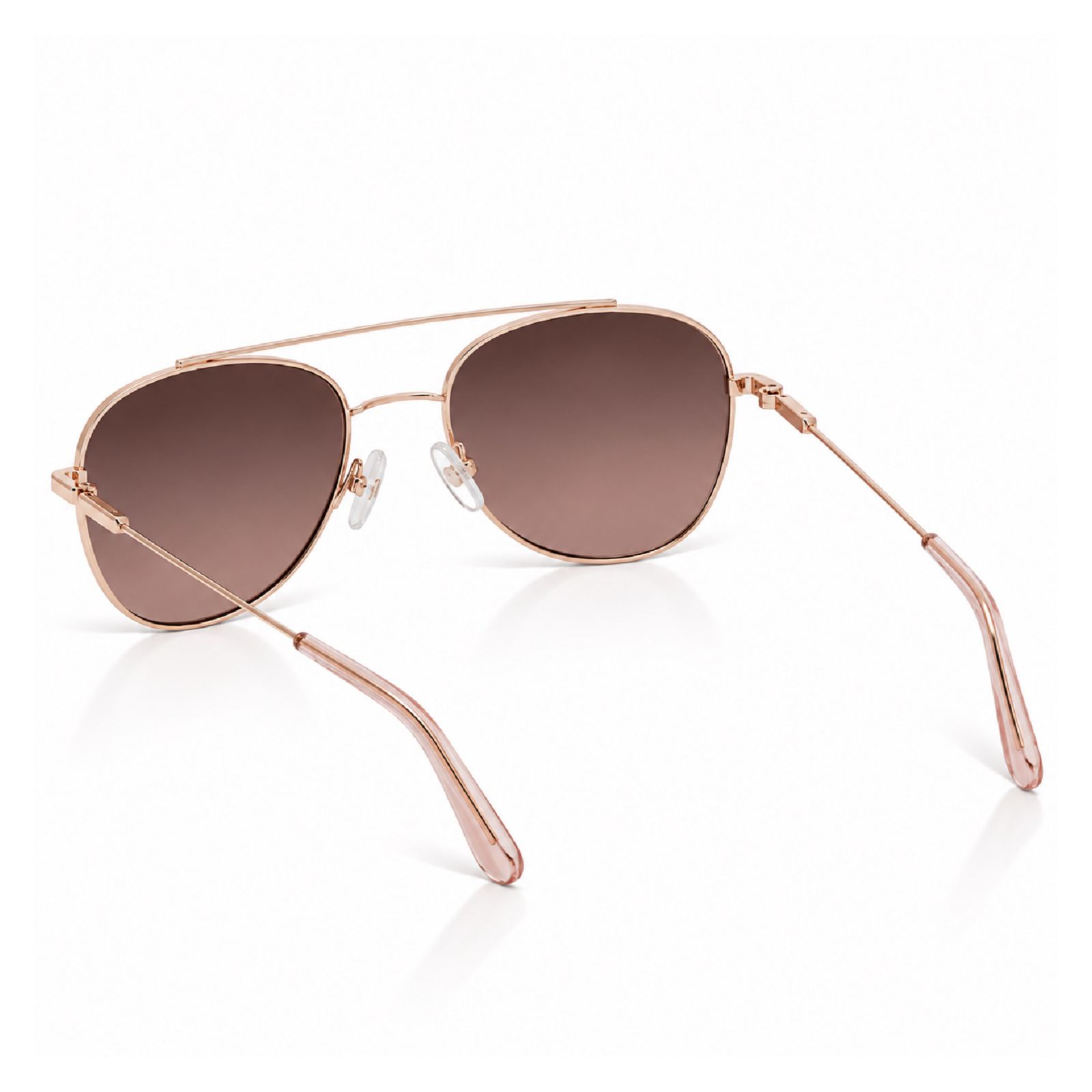 LENTES DE SOL CALVIN KLEIN CK20120SN-780 MUJER CON PROTECCIÓN UV COLOR DORADO - 4