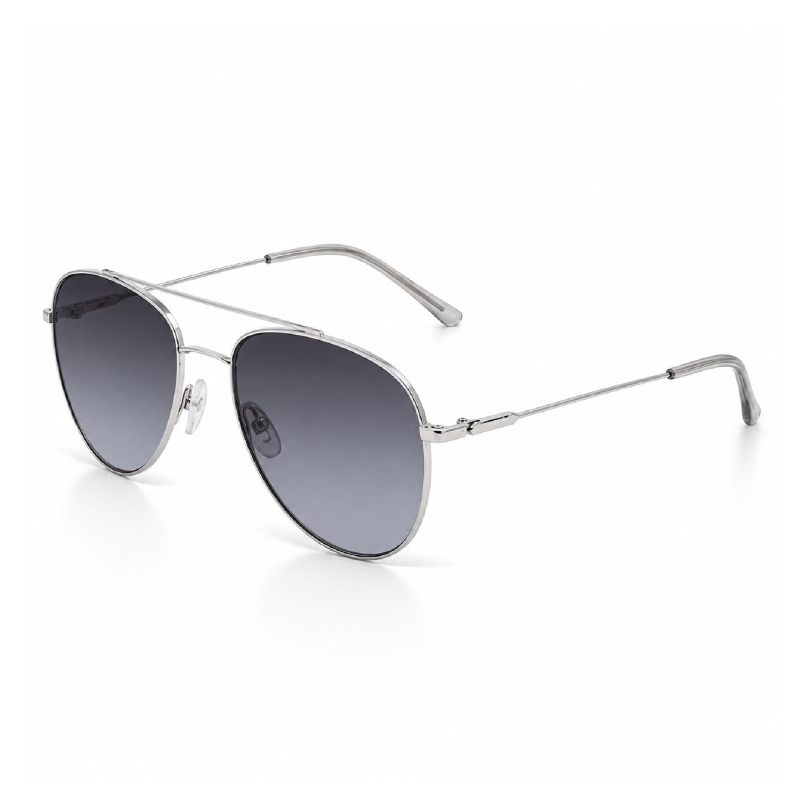 LENTES DE SOL CALVIN KLEIN CK20120SN-045 MUJER CON PROTECCIÓN UV COLOR PLATEADO - 2