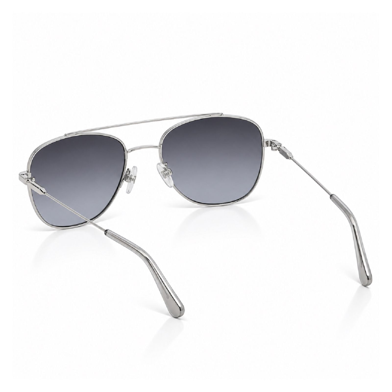 LENTES DE SOL CALVIN KLEIN CK20120SN-045 MUJER CON PROTECCIÓN UV COLOR PLATEADO - 4