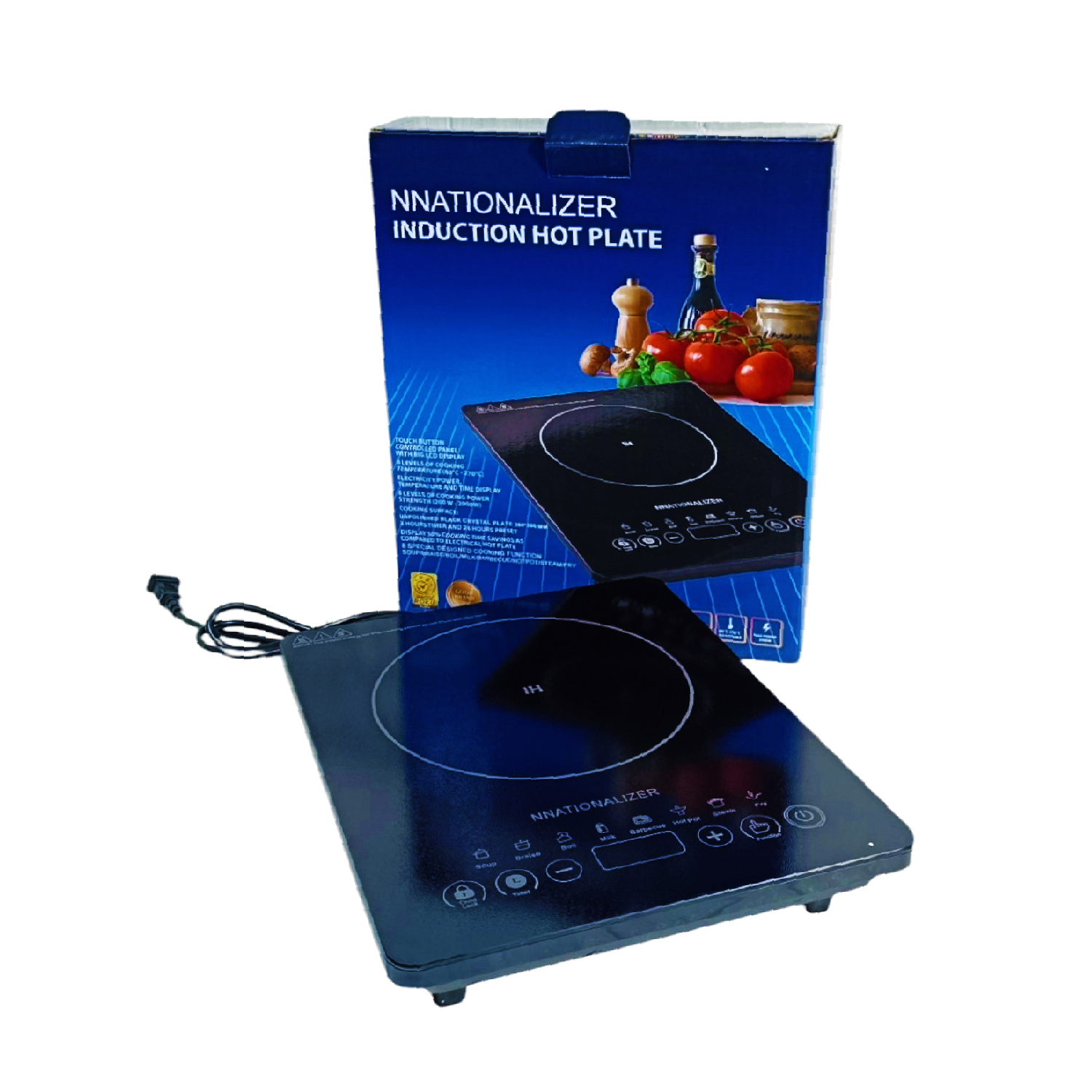 COCINA INDUCCIÓN UNA HORNILLA NATIONALIZER 2000 WATTS NN-ALPI07 - 1