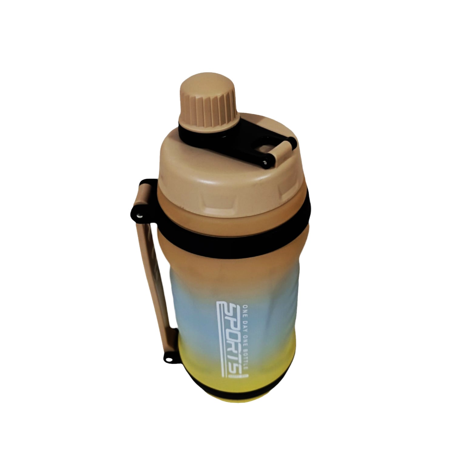 TOMATODO DEPORTIVO DE 2.5 LITROS POLICARBONATO FITNES SPORTS BEIGE - 2