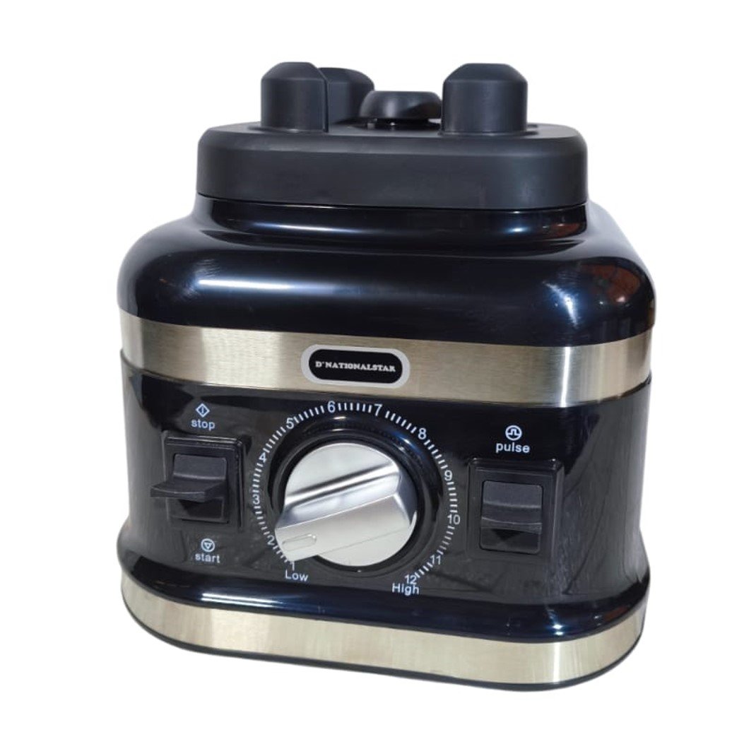 LICUADORA INDUSTRIAL DNATIONALSTAR 2 LITROS 2500 WATTS - NEGRO - 4