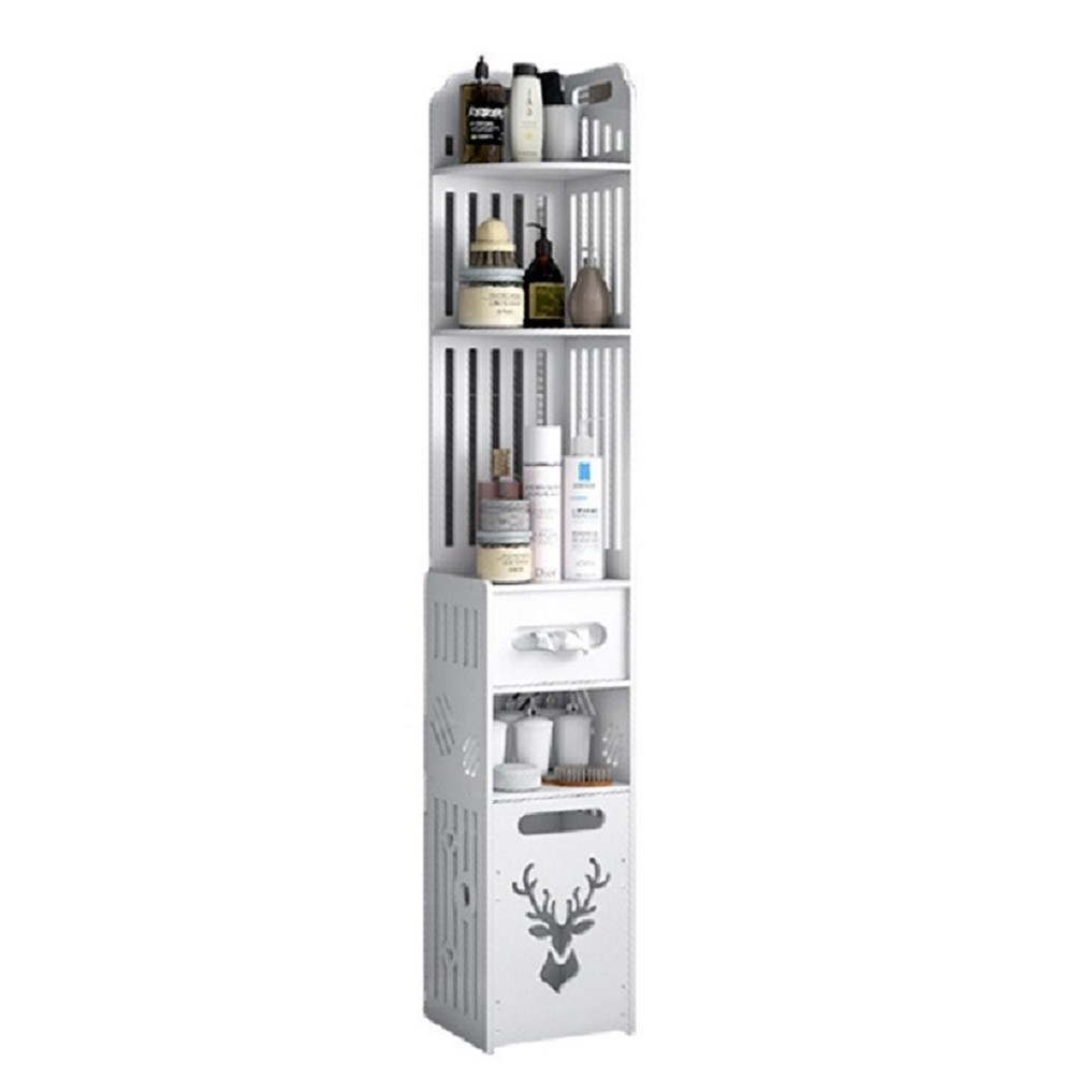 ORGANIZADOR ESTANTE CON DISPENSADOR DE PAPEL PARA COCINA - 1