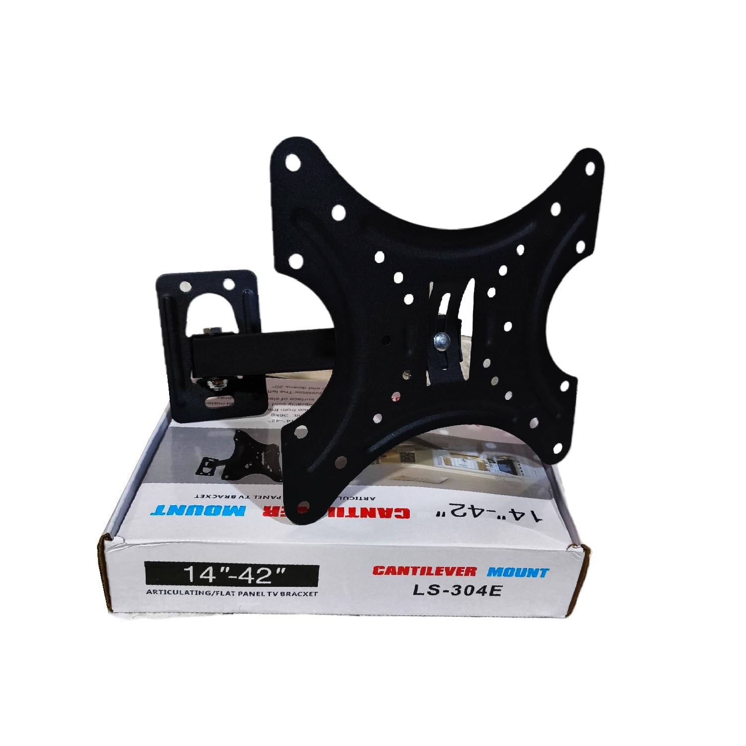 RACK DE TV ARTICULADO RECLINABLE 14 A 42 PULGADAS Y 36 KGS LS-304E - 1