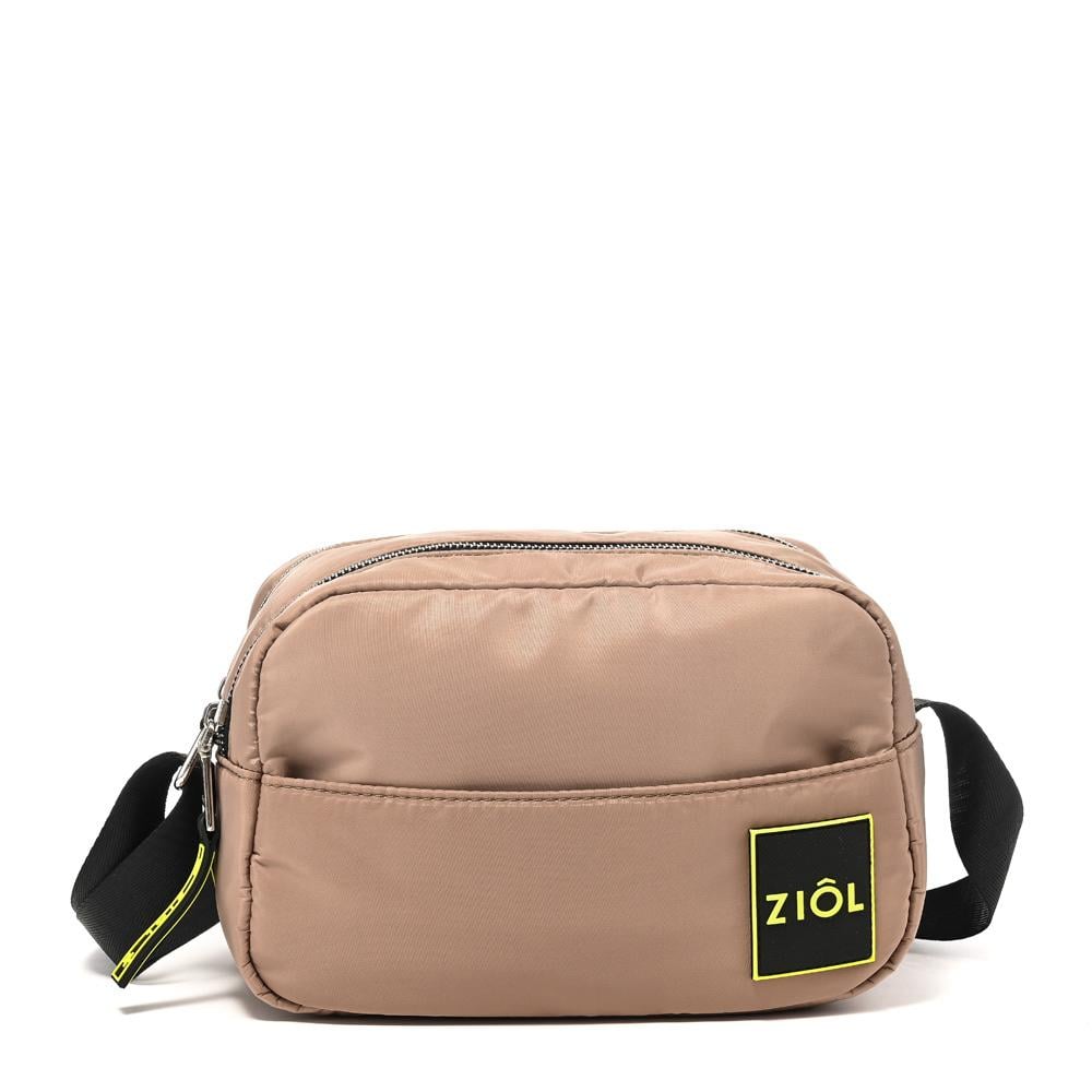 CARTERA CROSSBODY PUFFY MUJER ZIOL BEIGE - 1