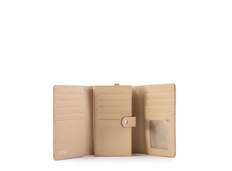 BILLETERA ACORDEON ZIOL VAYK BEIGE - 3