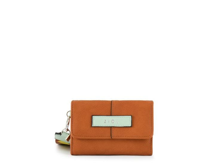 BILLETERA MEDIANA ZIOL TURIN MARRON - 1