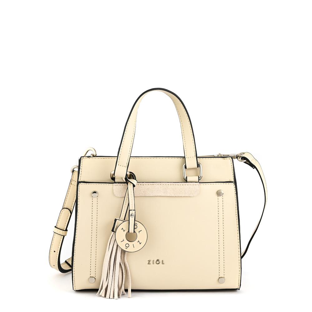CARTERA DOS ASAS INISA MUJER ZIOL BLANCO - 1