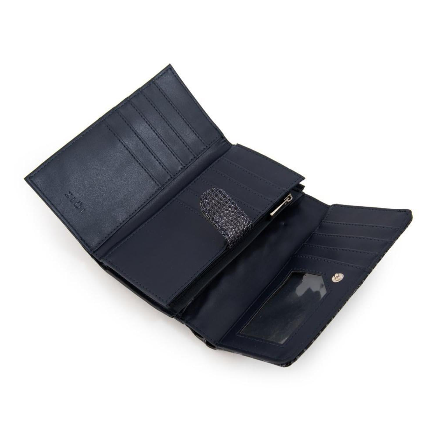 BILLETERA CAROLINE MUJER ZIOL AZUL - 3