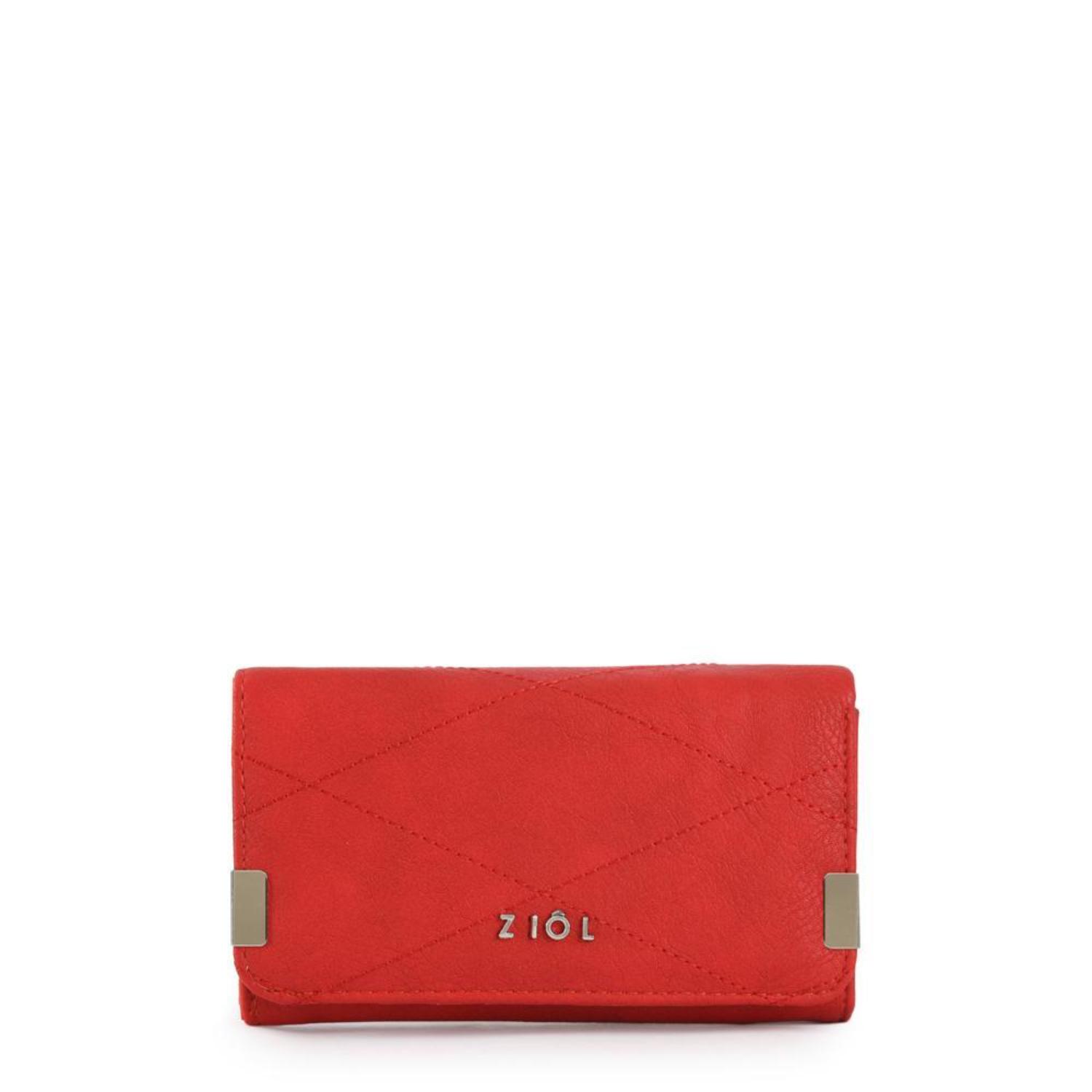 BILLETERA PINU MUJER ZIOL ROJO - 2
