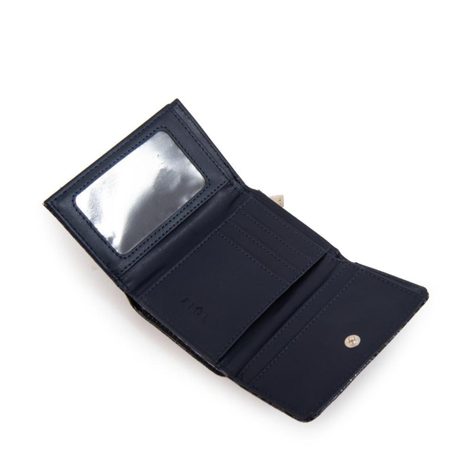 BILLETERA CAROLINE MUJER ZIOL AZUL - 1