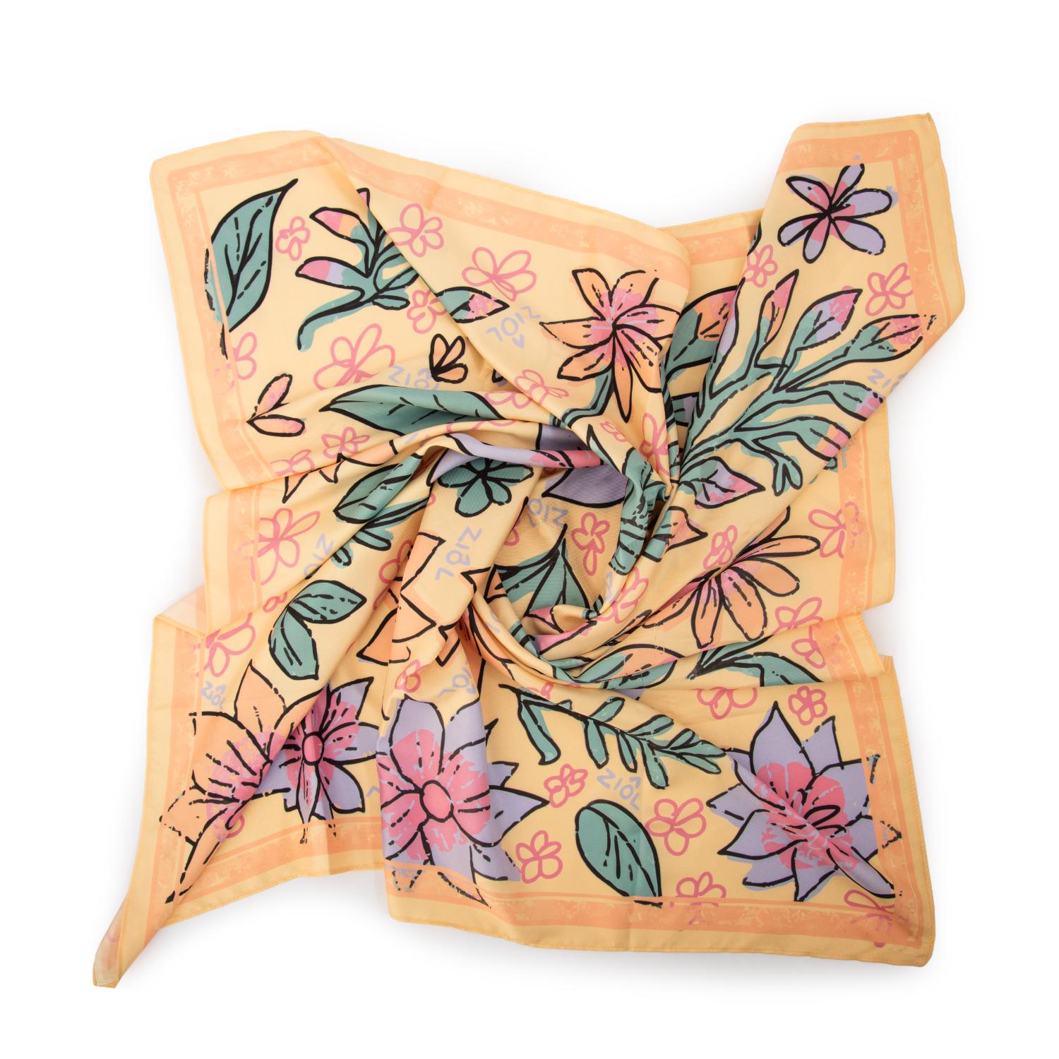 PAÑUELO VIOLET MUJER ZIOL BEIGE - 2