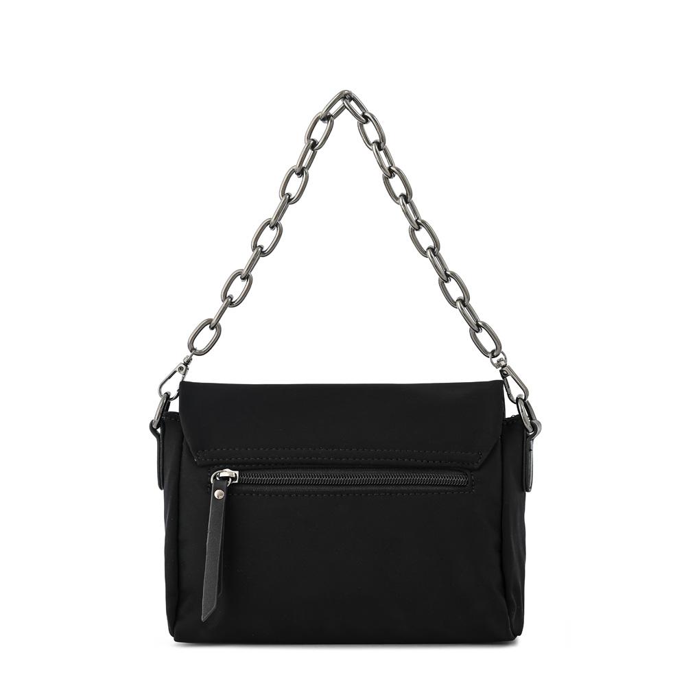 CROSSBODY NYDIA MUJER ZIOL NEGRO Y TEXTURA - 3