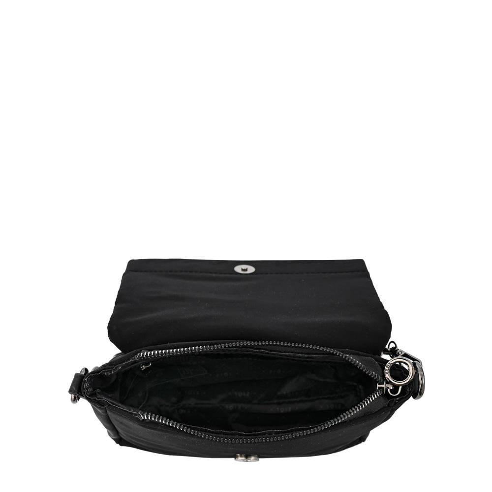 CROSSBODY NYDIA MUJER ZIOL NEGRO Y TEXTURA - 4