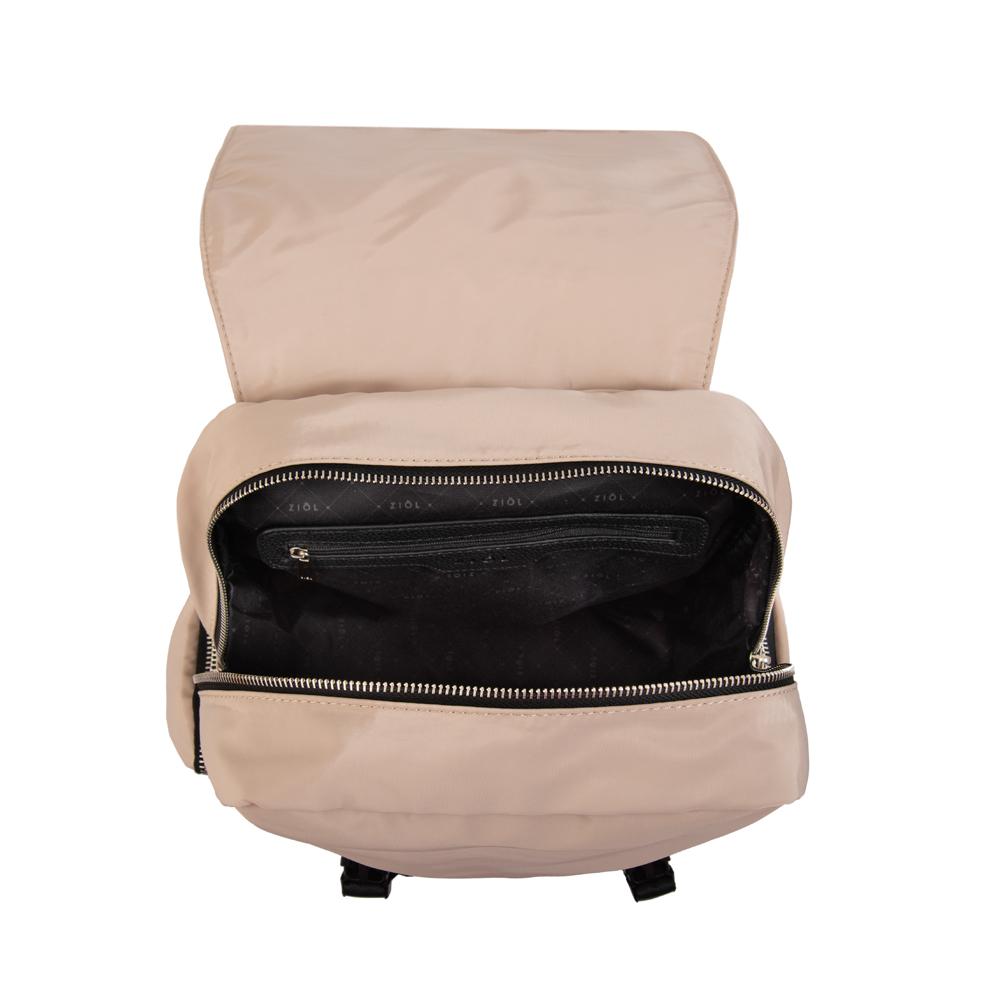 MOCHILA CLAUDIN MUJER ZIOL BEIGE - 4