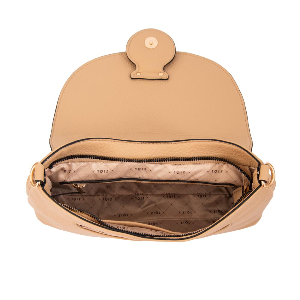 CARTERA CROSSBODY ZIOL ANASTASIA BEIGE - 4