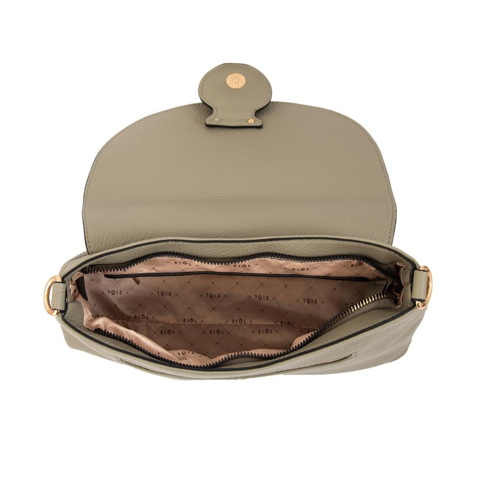 CARTERA CROSSBODY ZIOL ANASTASIA GRIS - 4