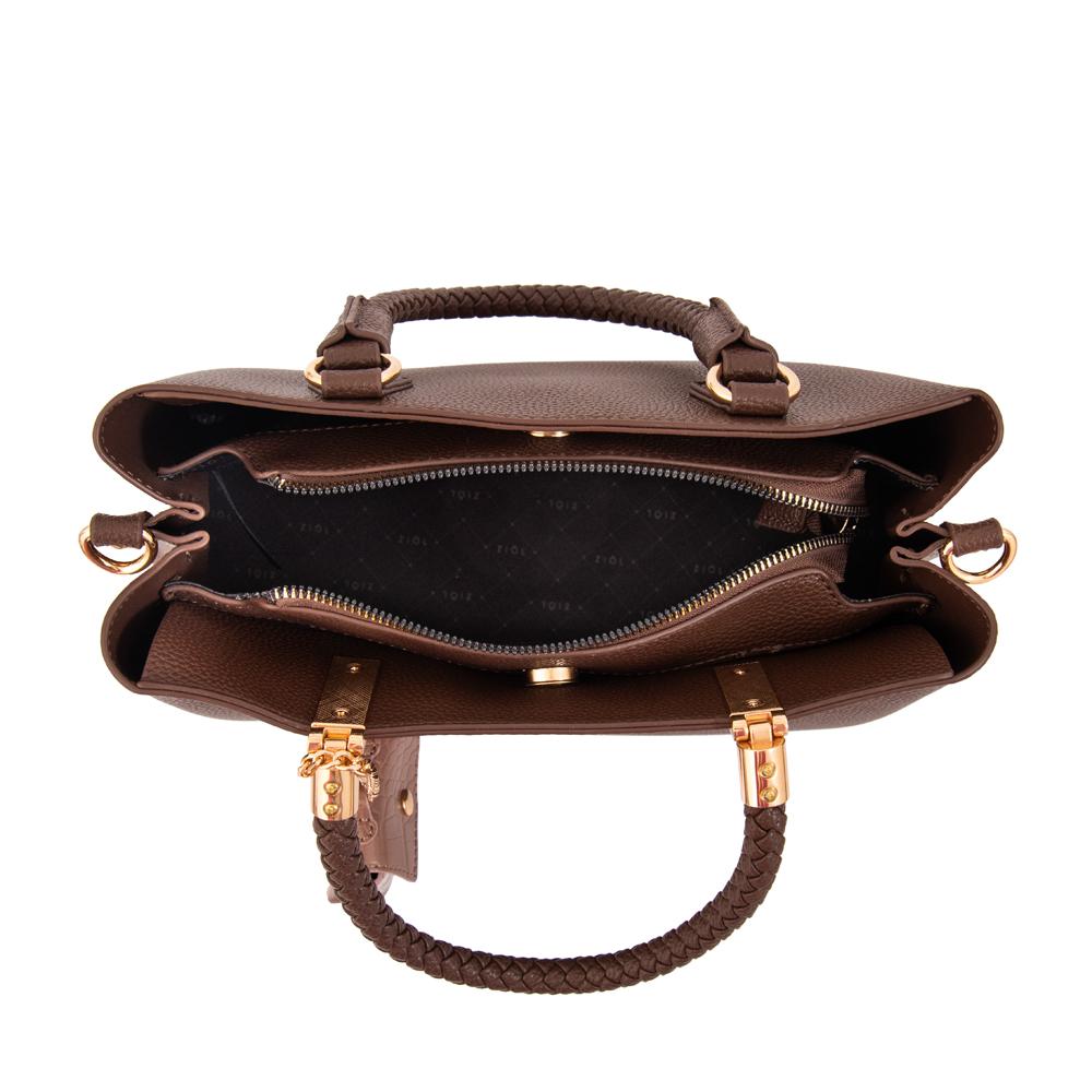 CARTERA DOS ASAS ZIOL BAMBINA CAFÉ - 4