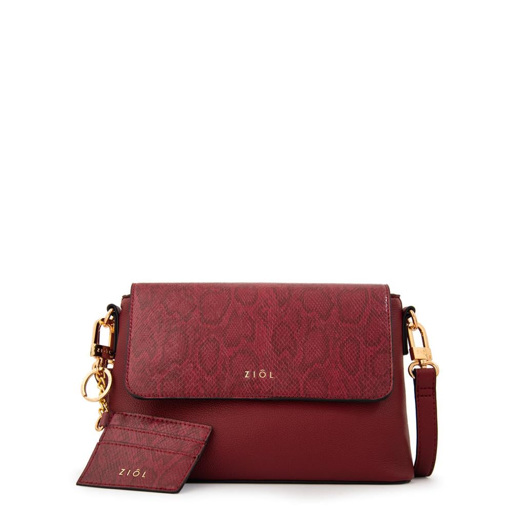 CARTERA CROSSBODY ZIOL MICHELLE ROJO - 1