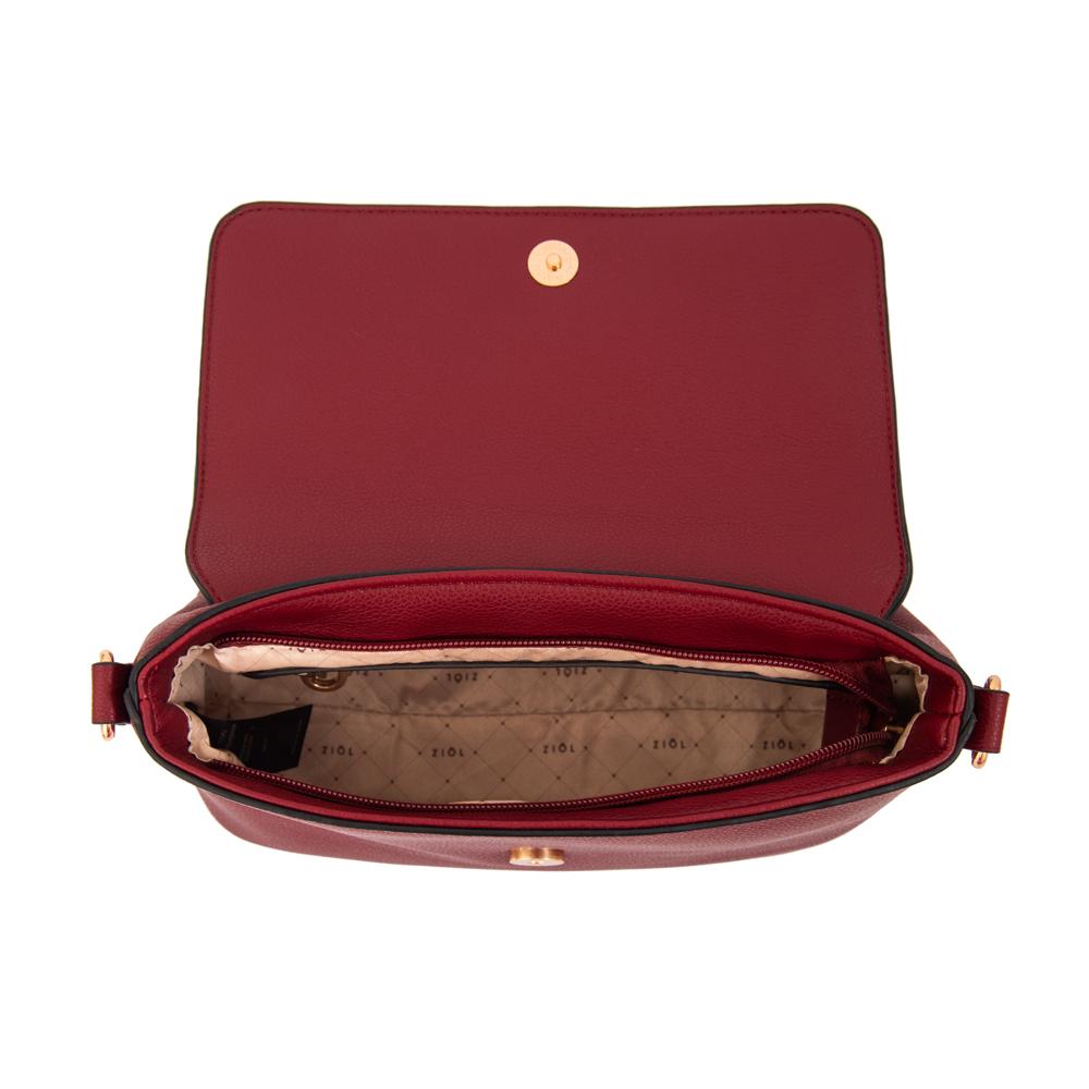 CARTERA CROSSBODY ZIOL MICHELLE ROJO - 4