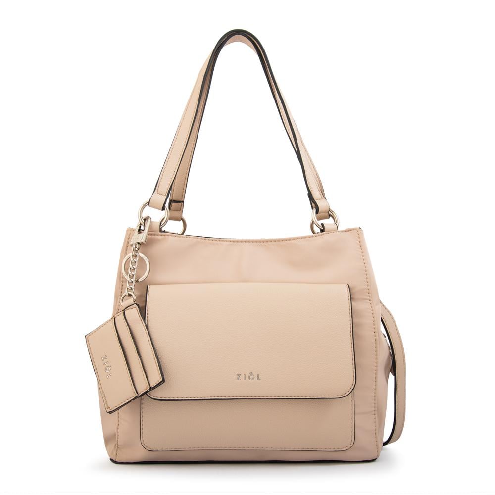 CARTERA DOS ASAS ZIOL MICHELLE BEIGE - 1