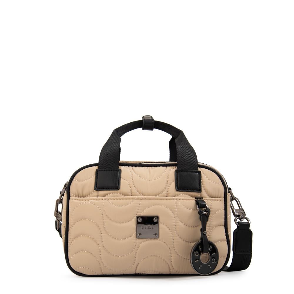 CARTERA CROSSBODY ZIOL ABIGAIL BEIGE - 1