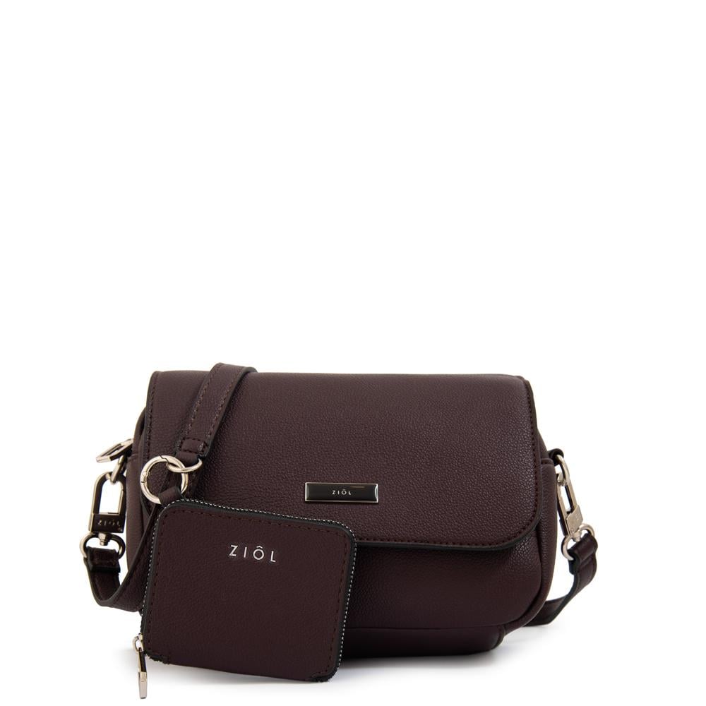 CARTERA CROSSBODY ZIOL SUSANA CAFÉ - 1