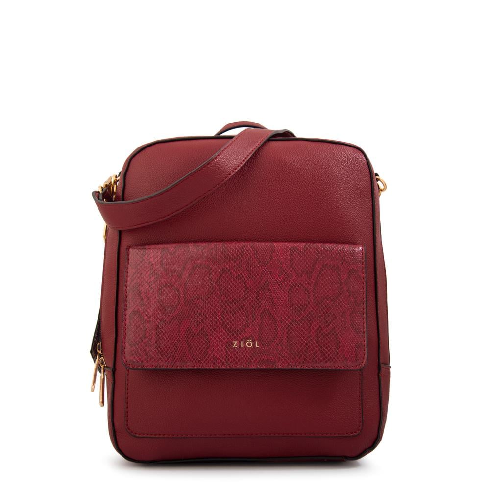 MOCHILA ZIOL MICHELLE ROJO - 1