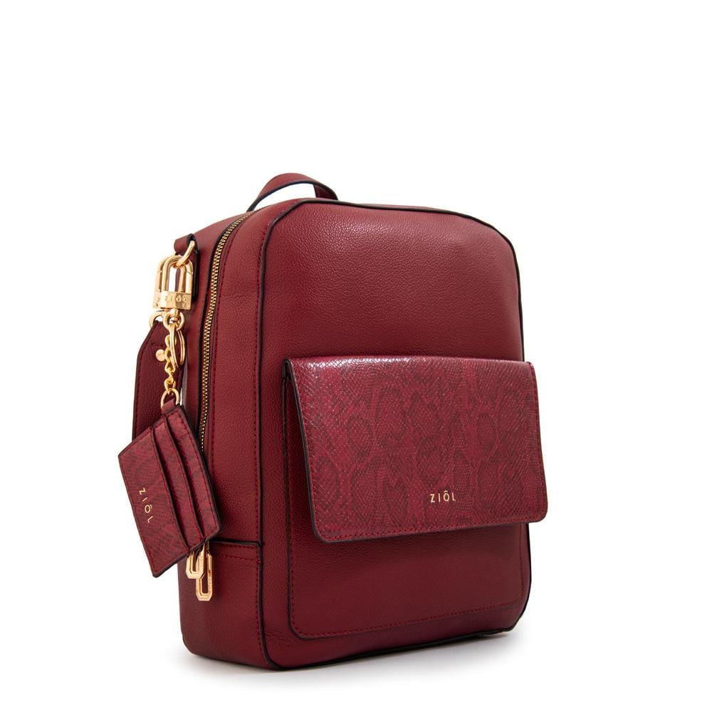 MOCHILA ZIOL MICHELLE ROJO - 2