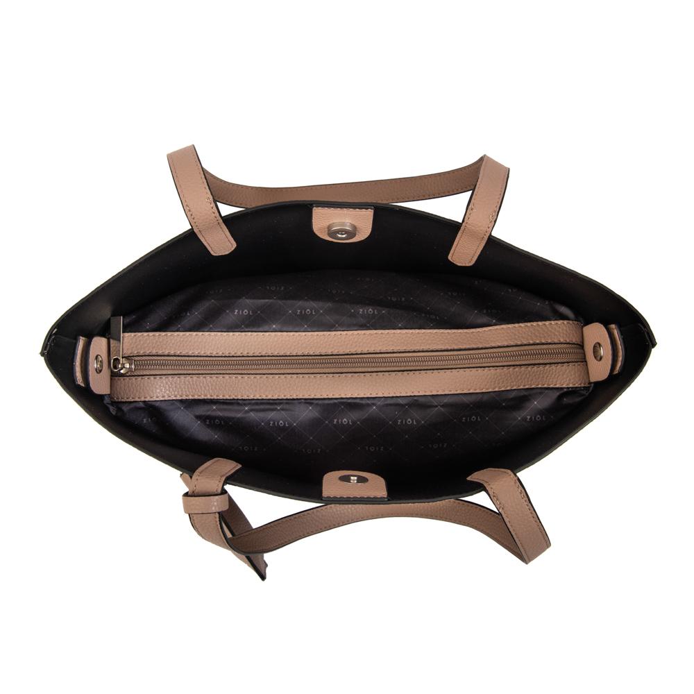 CARTERA DOS ASAS ZIOL BRUNILDA BEIGE - 4