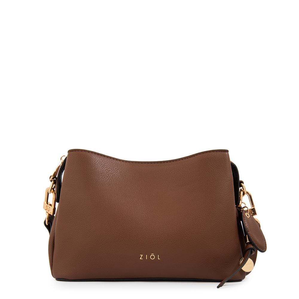 CARTERA CROSSBODY ZIOL ANTONIETA CAFE - 1