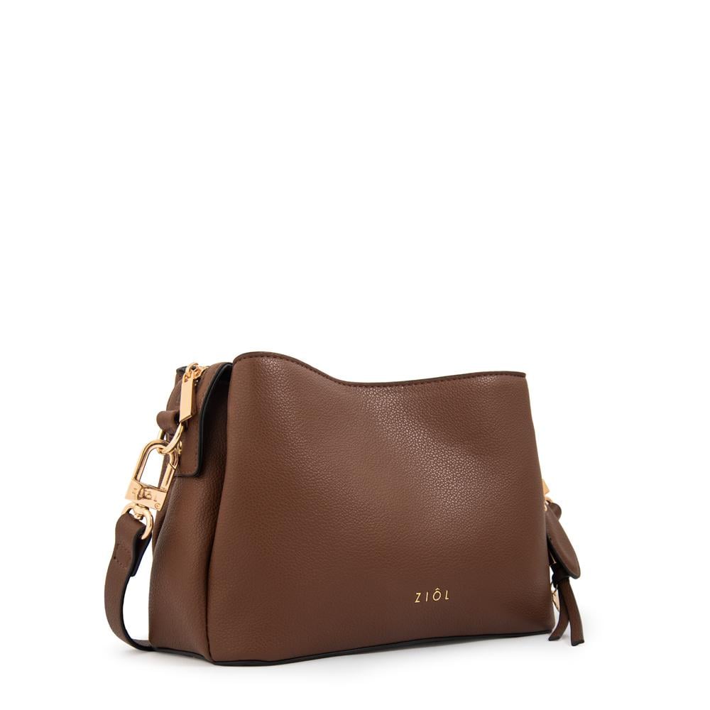 CARTERA CROSSBODY ZIOL ANTONIETA CAFE - 2