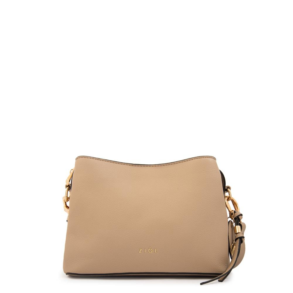 CARTERA CROSSBODY ZIOL ANTONIETA BEIGE - 1